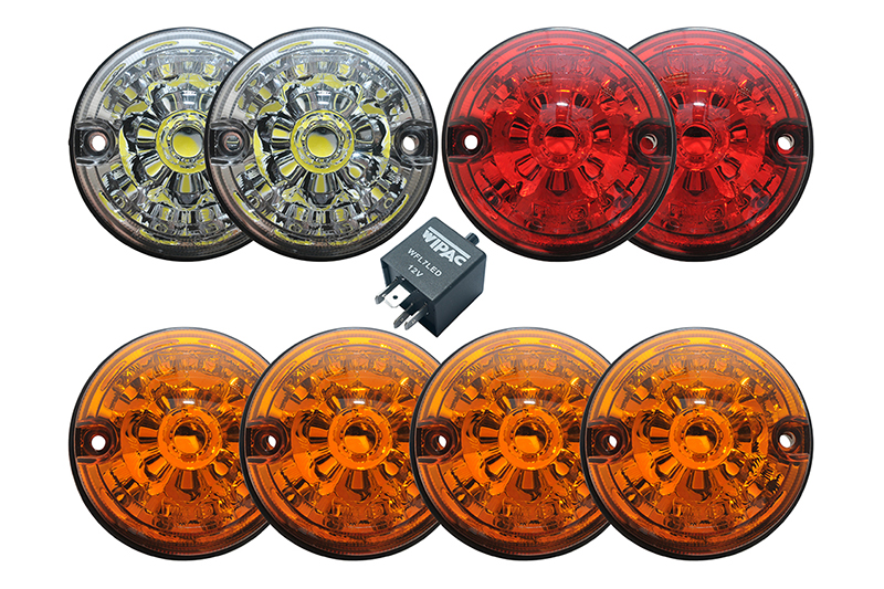 KIT DE LUCES EN LED (ACABADO COLOR)