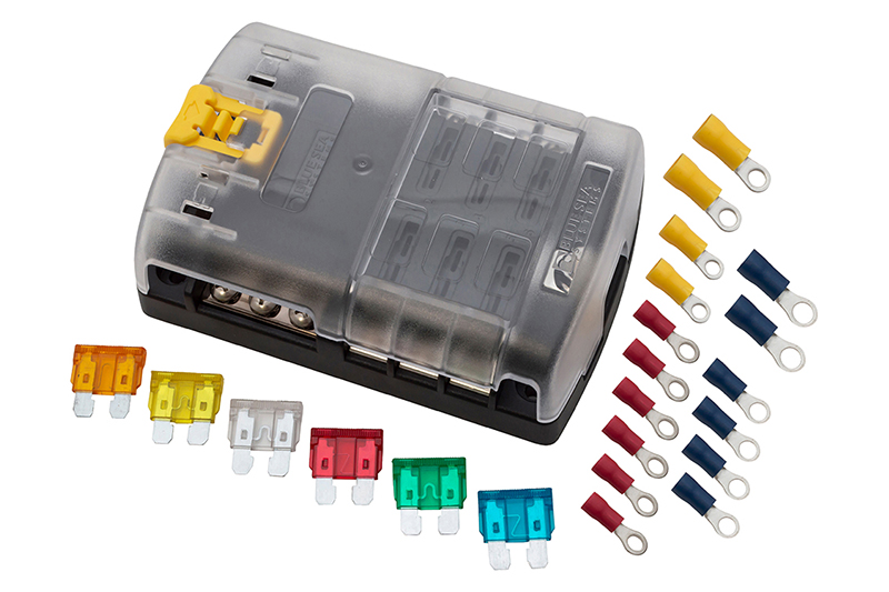 CAJA RECAMBIO FUSIBLES CON TERMI